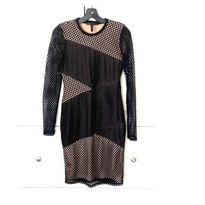 BCBG black body con dress XS